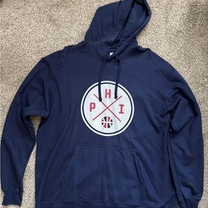 Philadelphia 76ers Navy Men's Hoodie